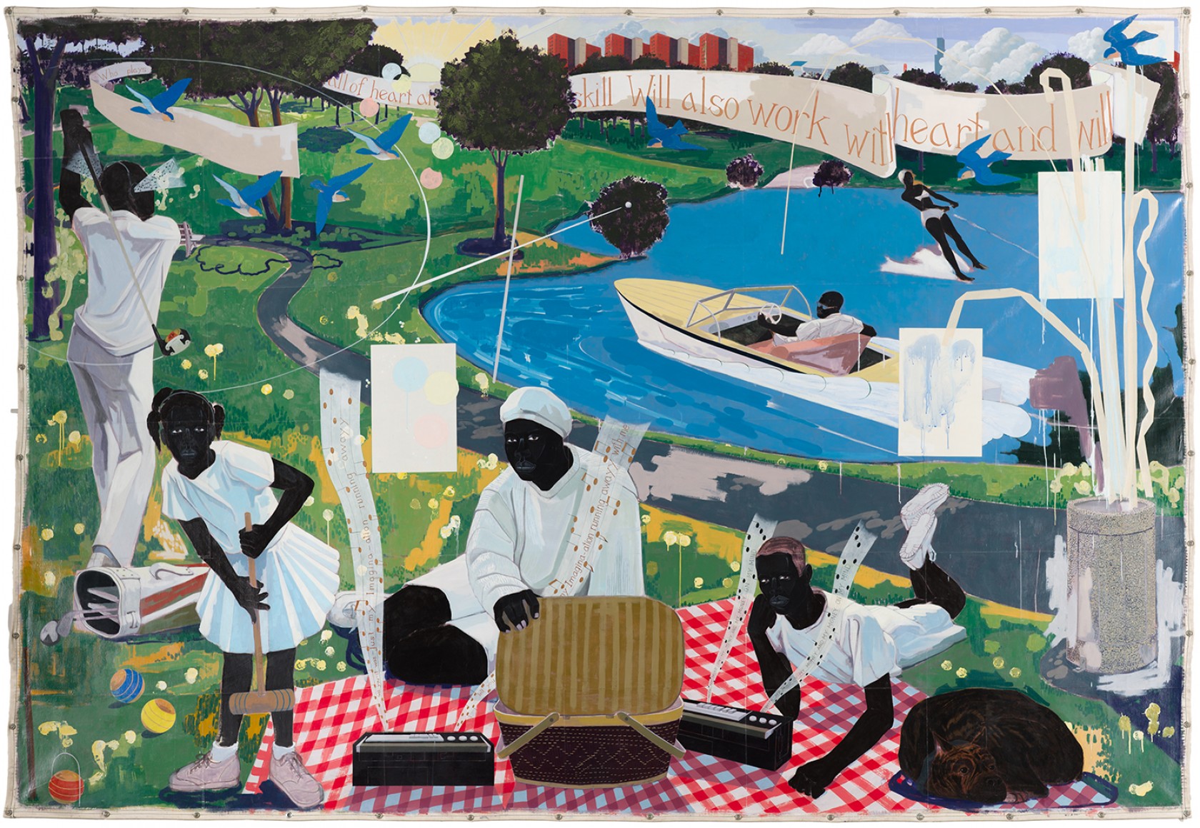 ​Kerry James Marshall, Past Times