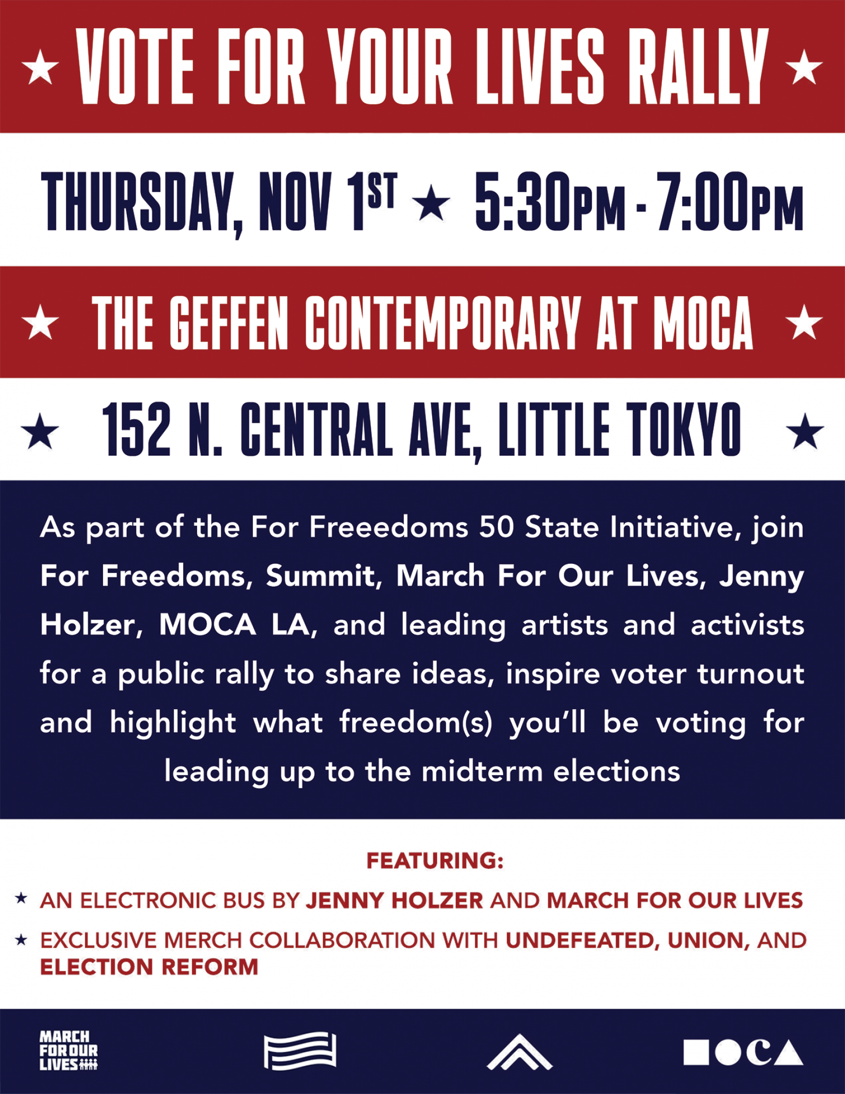 Vote for Your Lives Rally