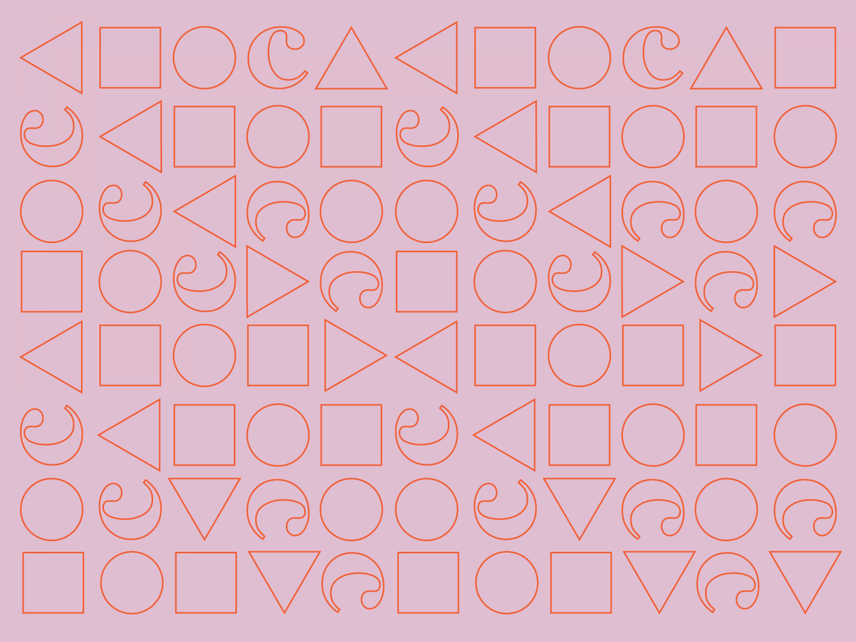 MOCA Spring Calender Graphic